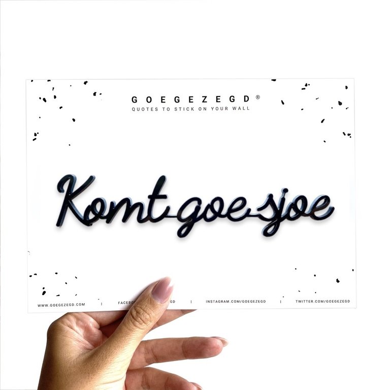 Clichébox: Komt goe sjoe