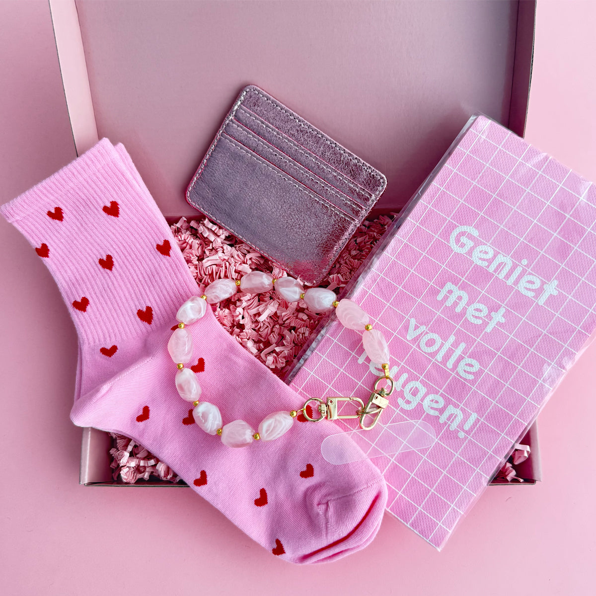 cadeaubox: Mama, loves pink & hearts