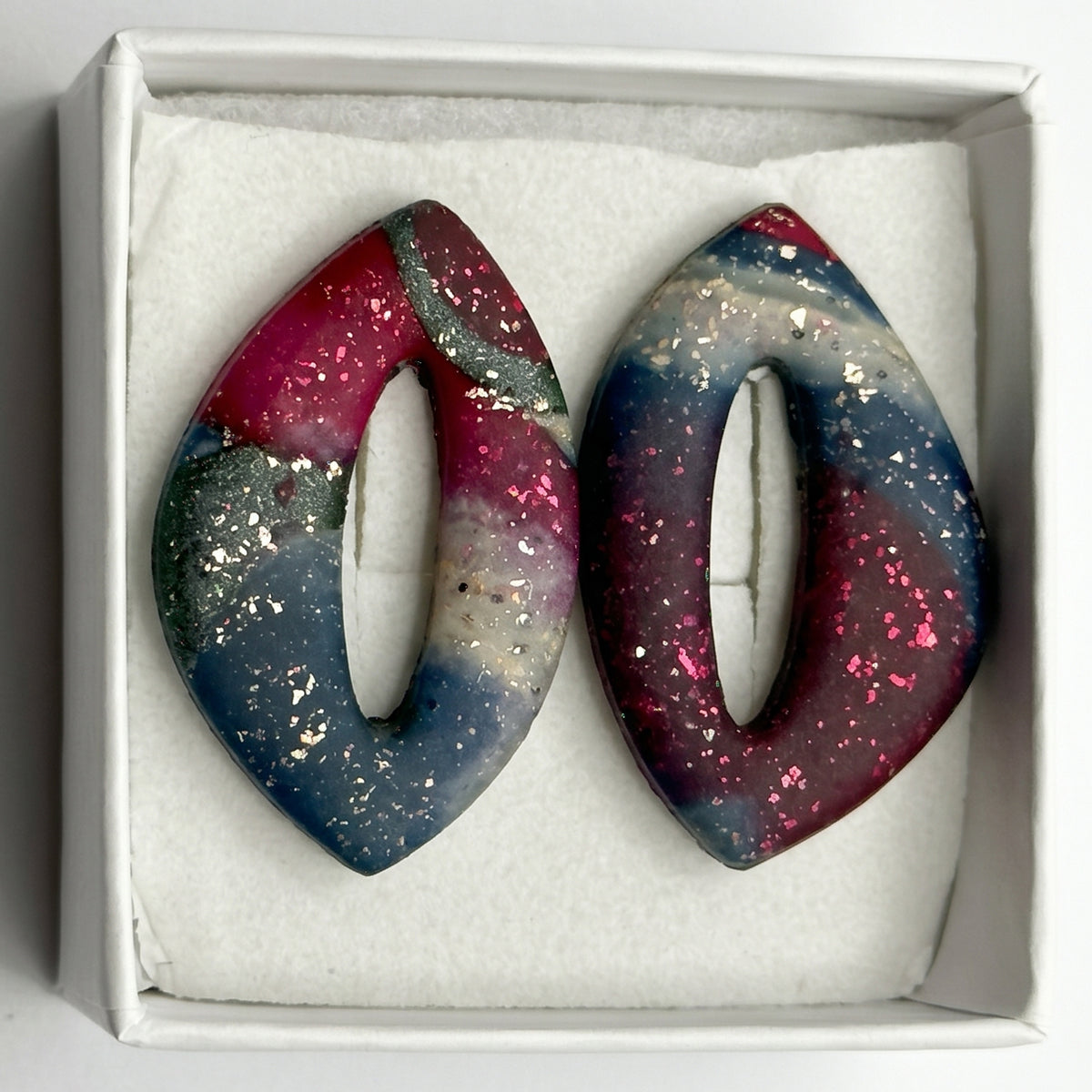 scarlet loop earring