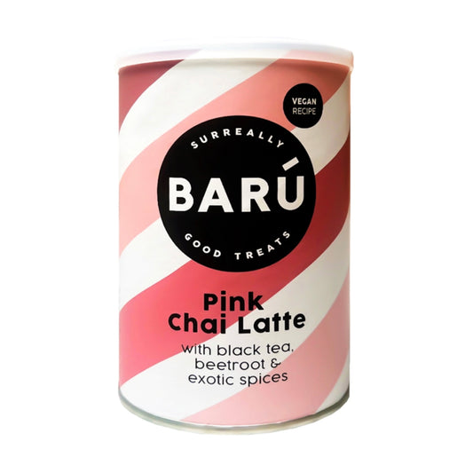 Pink chai latte
