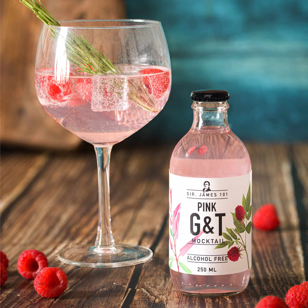 Pink Gin & tonic 0,0% Alcohol
