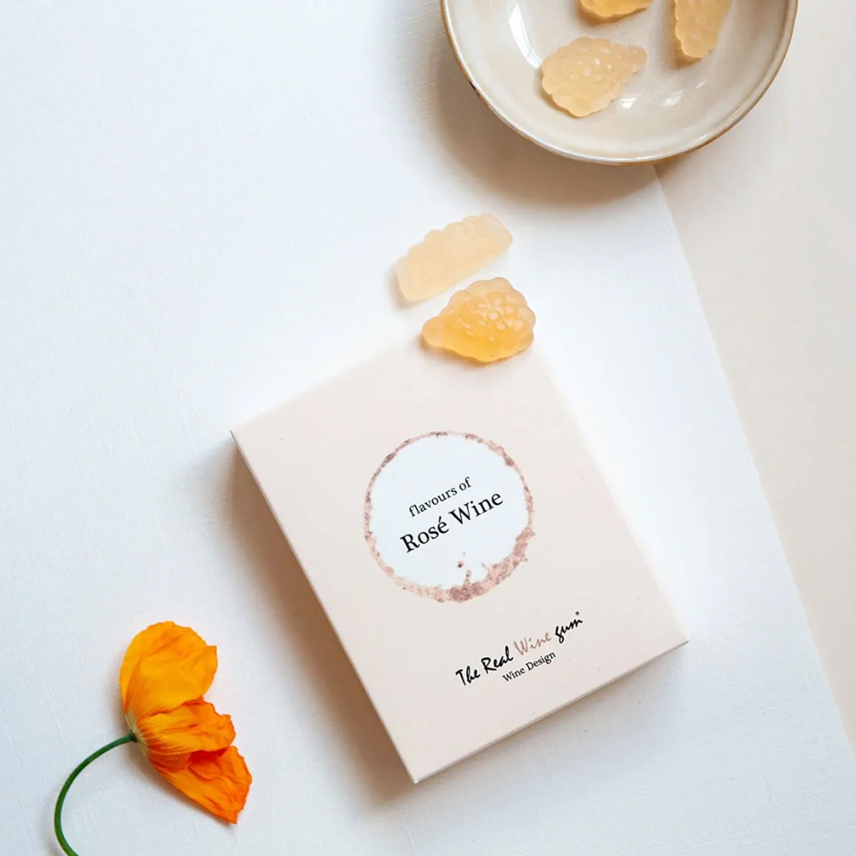 Vinoos winegums Rose wine