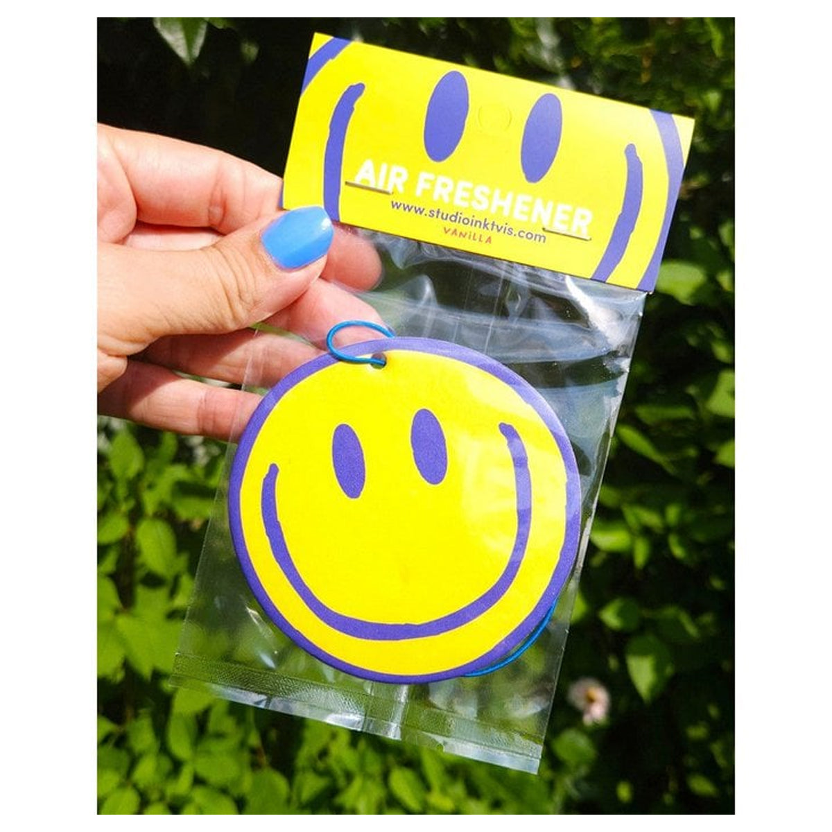 Geurhanger smiley