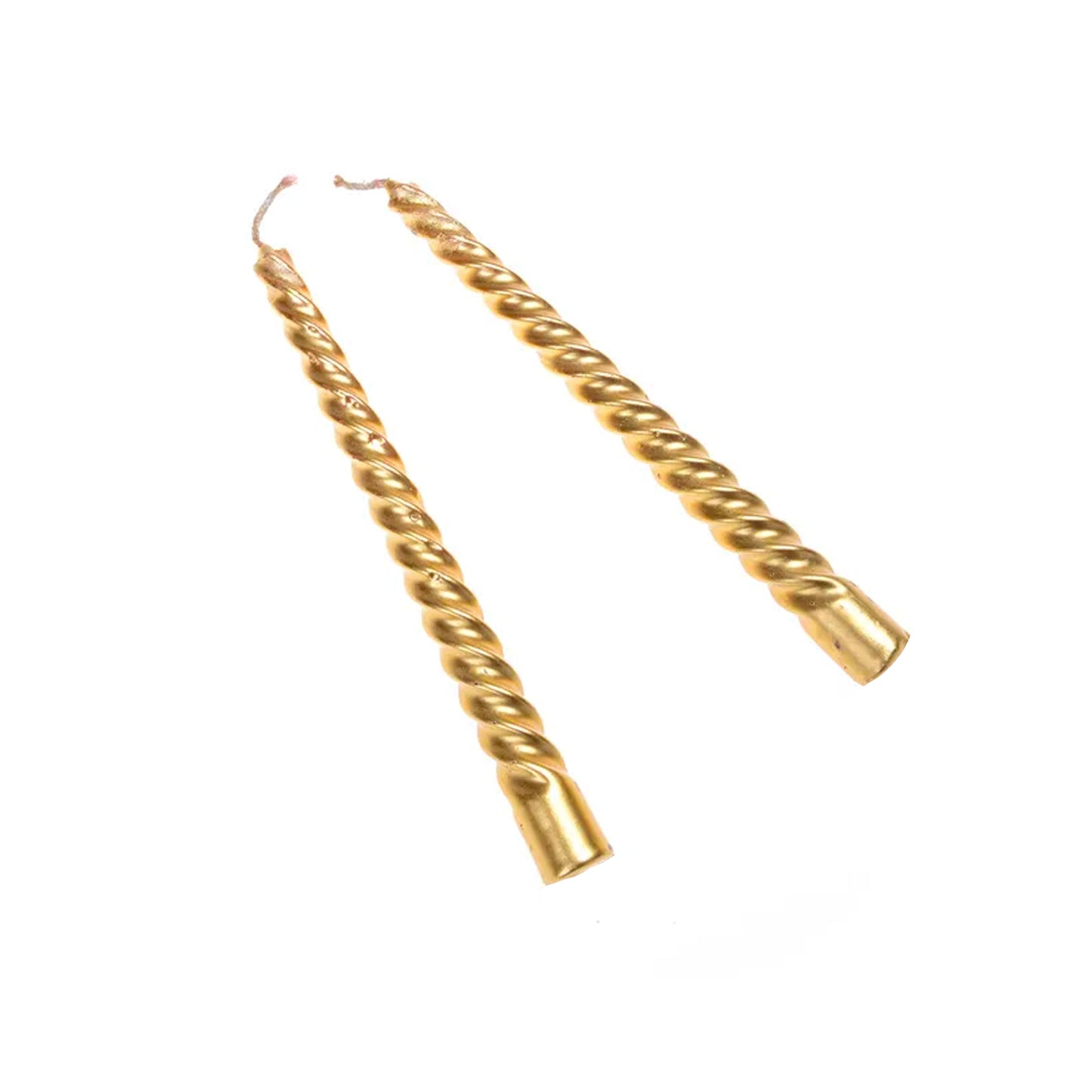 gouden spiraal kaars