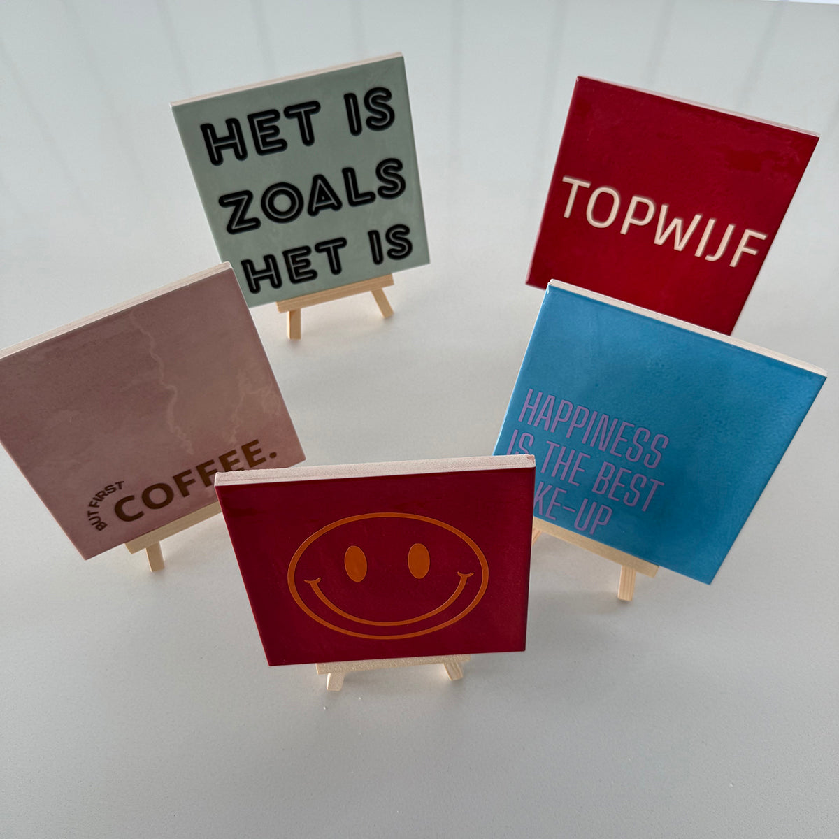 Tegel: Happiness is the best make-up