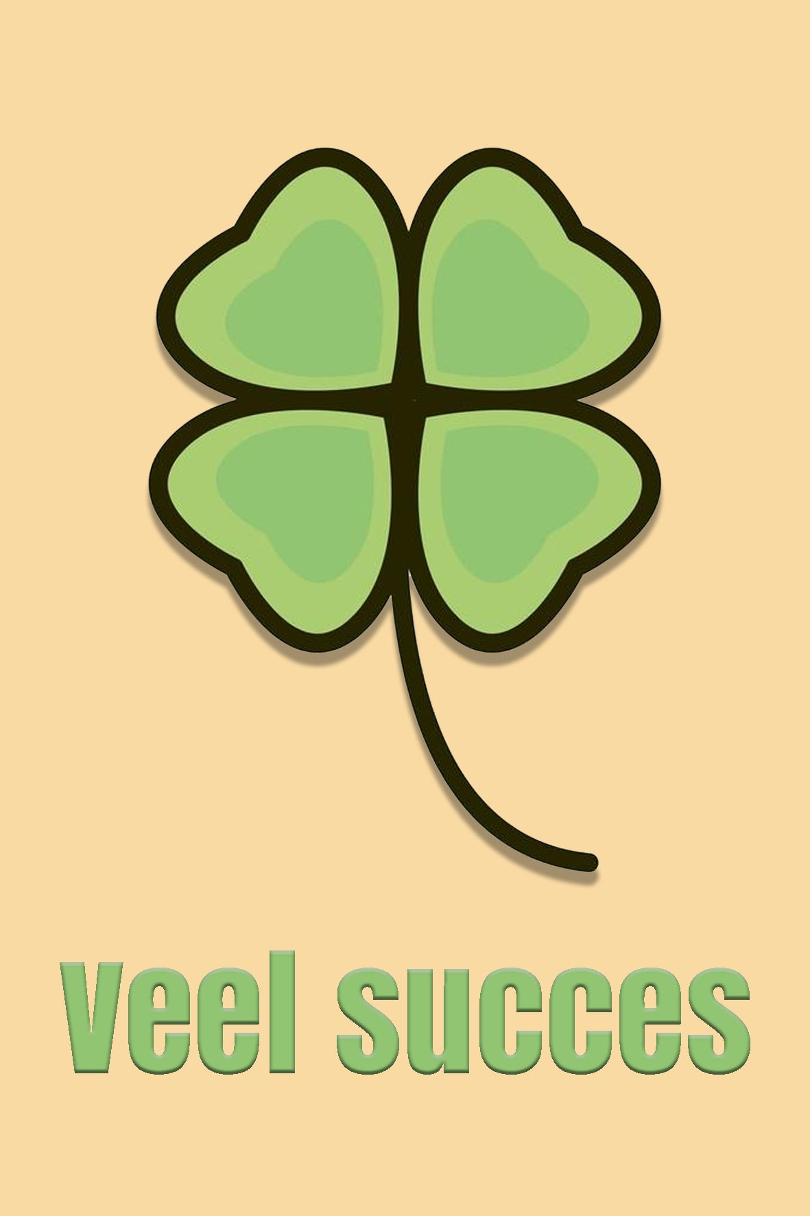 Kaart: Veel succes