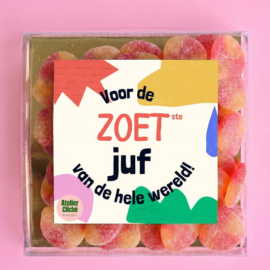 Snoepbox: Voor de zoetste juf