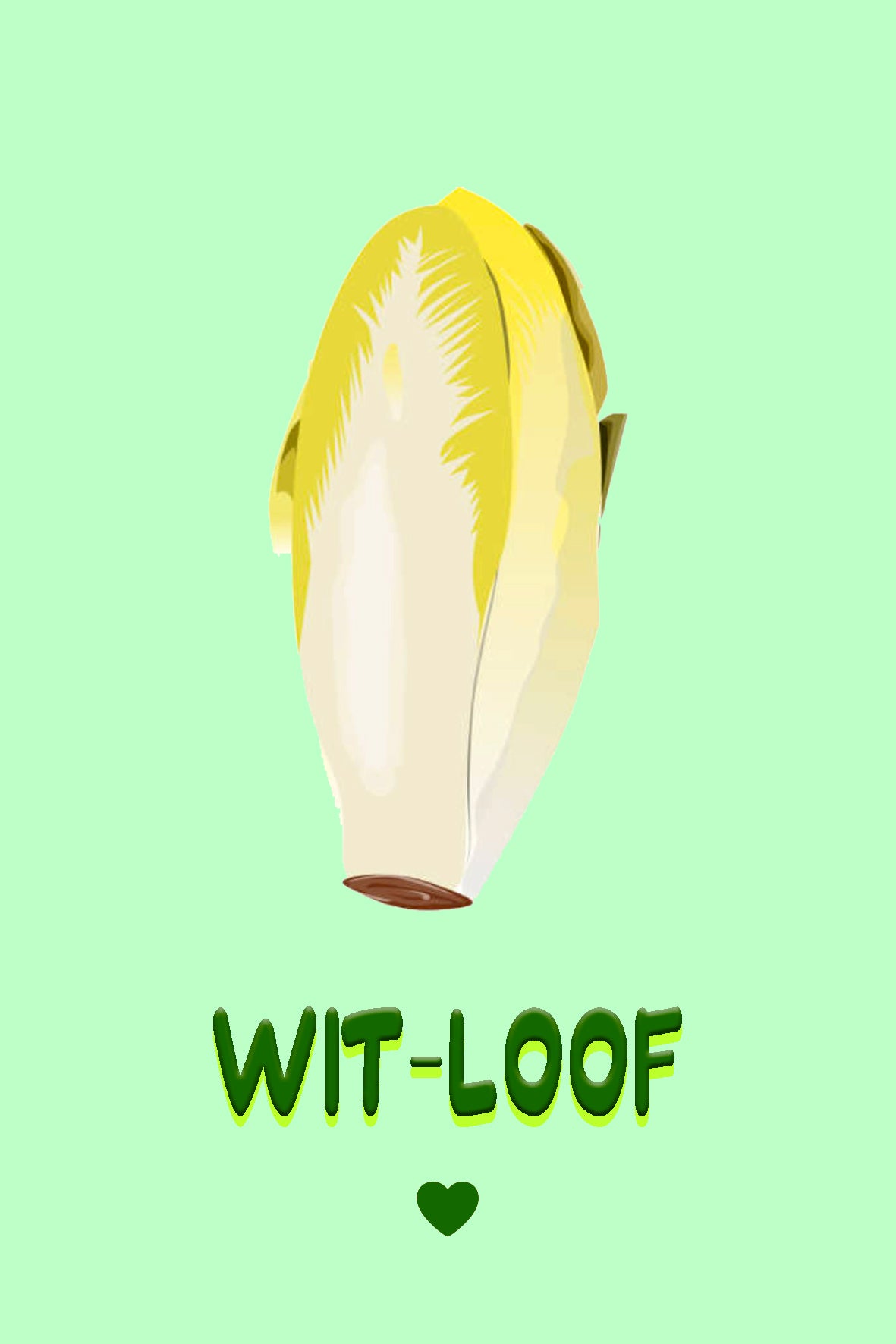 Kaart Wit loof