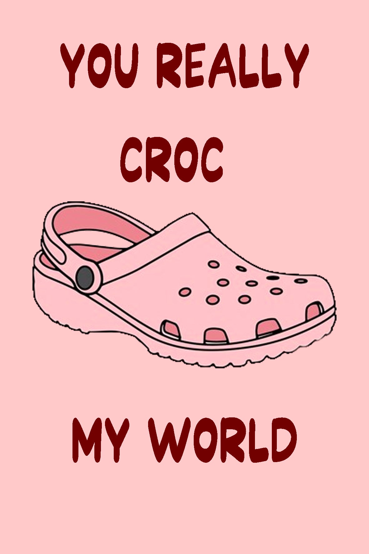 Kaart You really croc my world