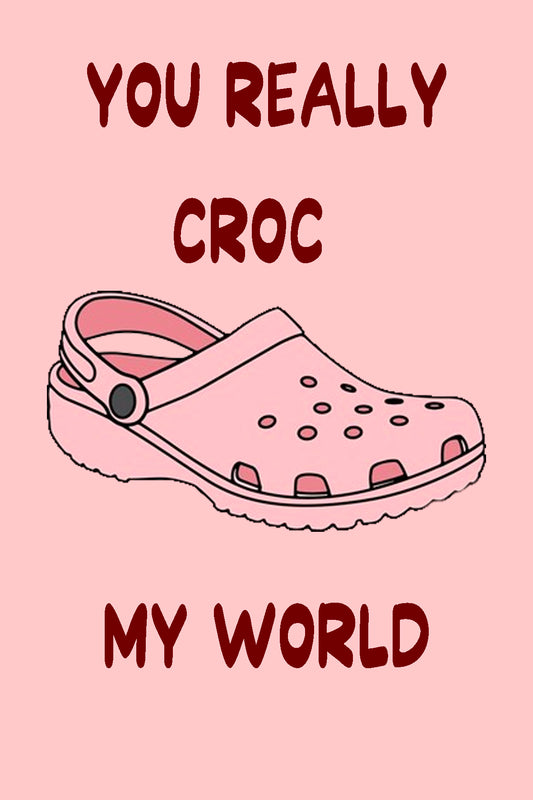 Kaart You really croc my world