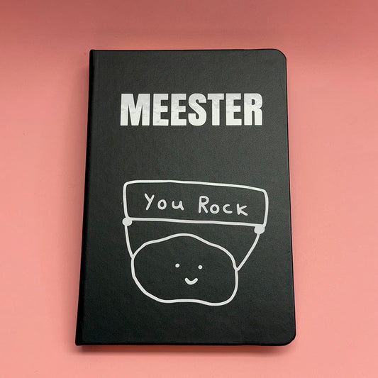 Notitieboekje: Meester, you rock!