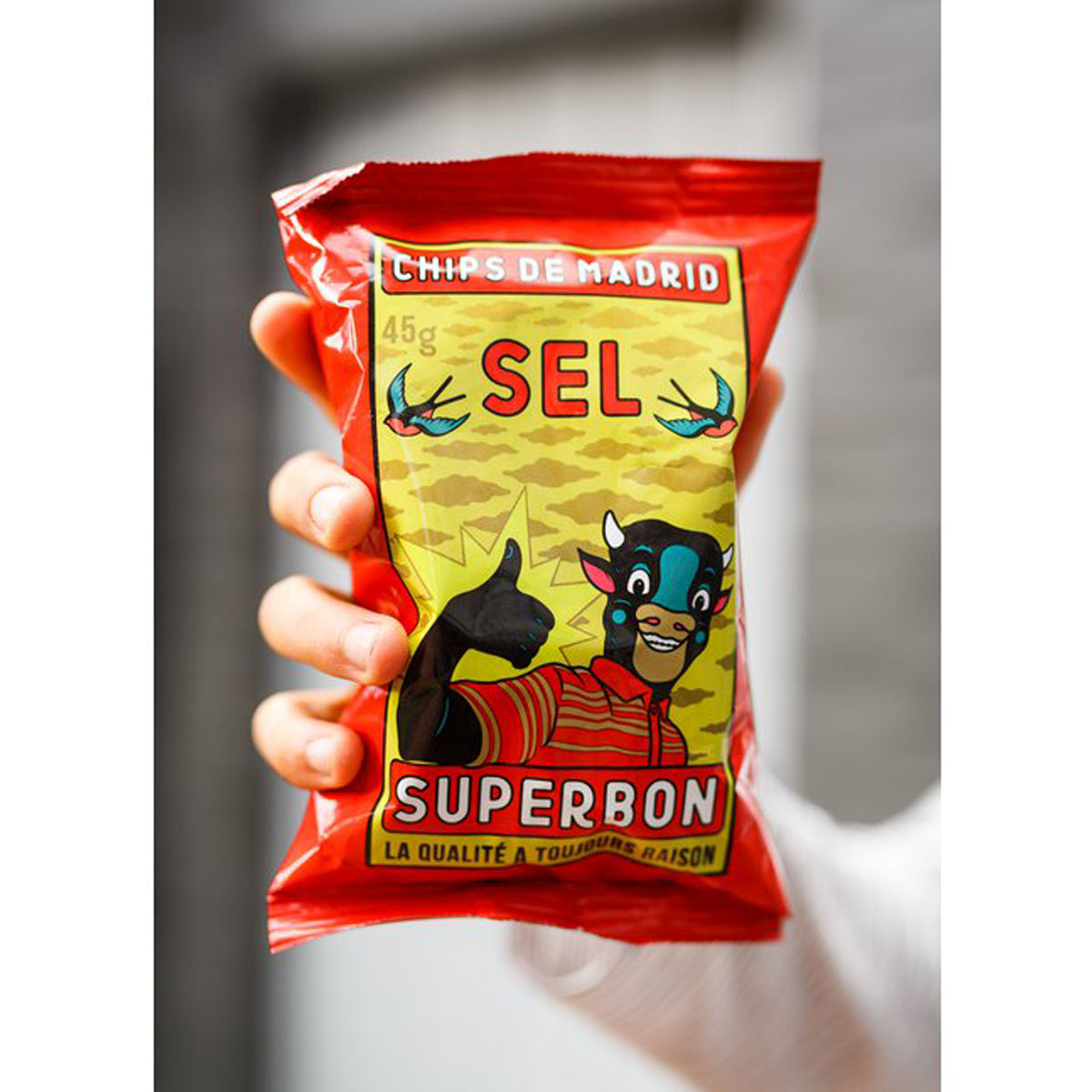 Chips: Superbon de Madrid zout